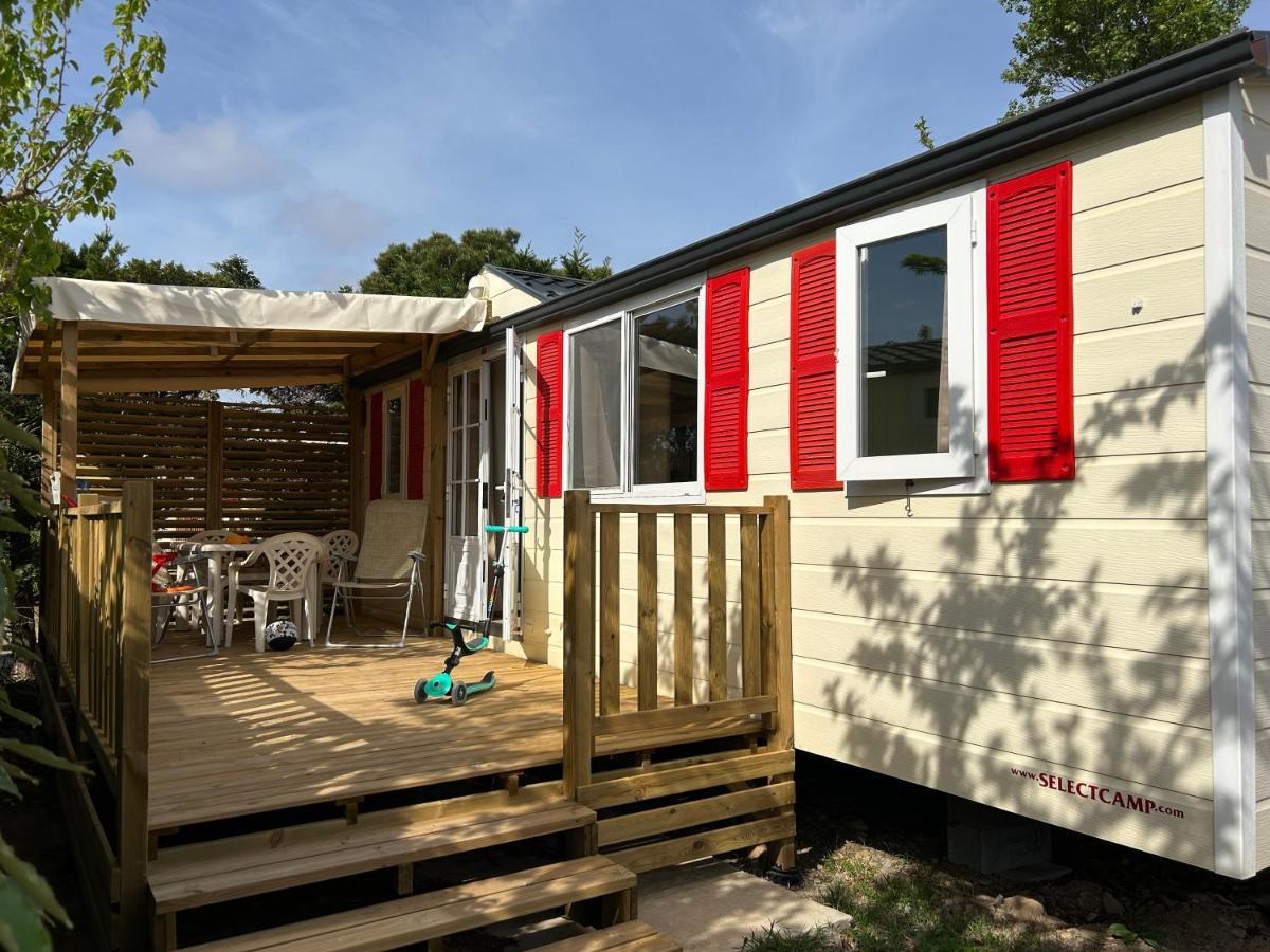 Les Mobil Homes De Naka, Une Entree Gratuite Pour La Reserve Africaine Port-la-Nouvelle Exterior photo
